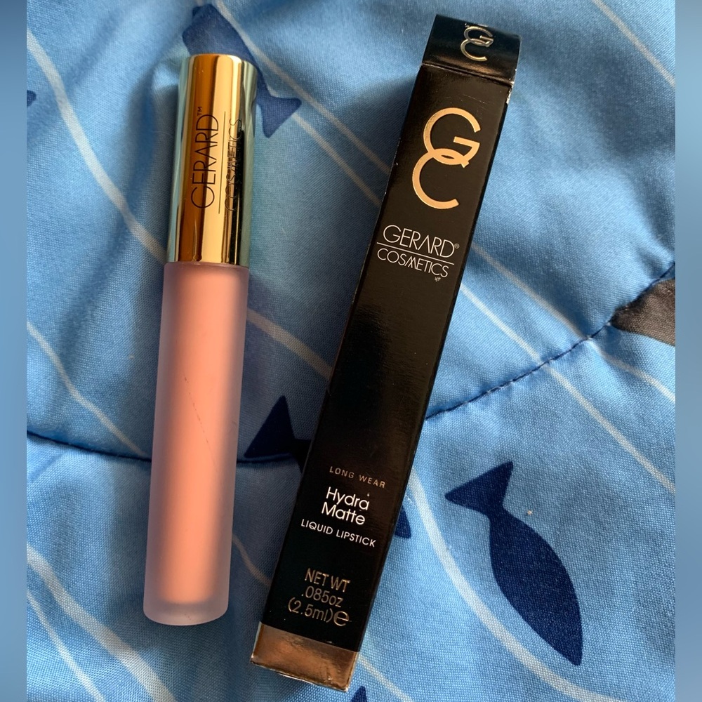 NEW NIB Gerard Cosmetics Hydra Matte Liquid Lipstick Shade Just Peachy